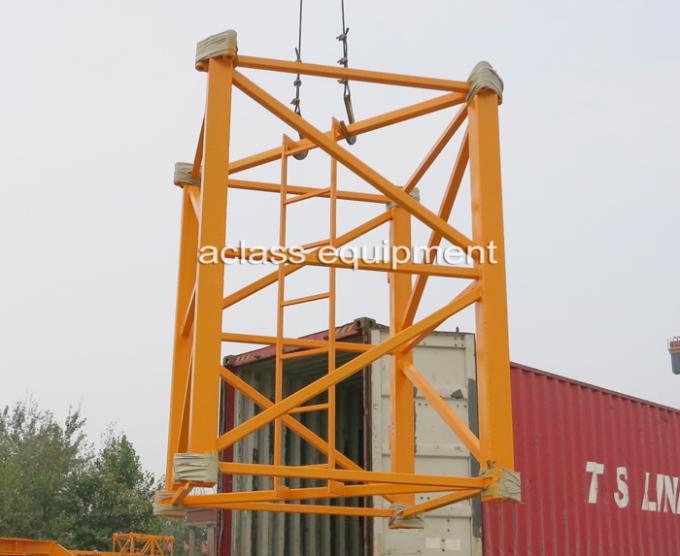 Areje o equipamento de levantamento do guindaste de torre de patíbulo da condição 6t 50m para a construção civil