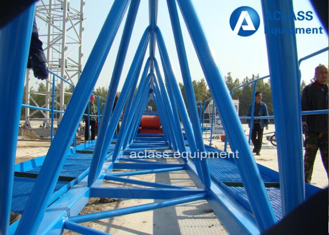 5 toneladas que escalam o gancho de levantamento Flattop do cilindro hidráulico de guindaste de torre QTP50 5010