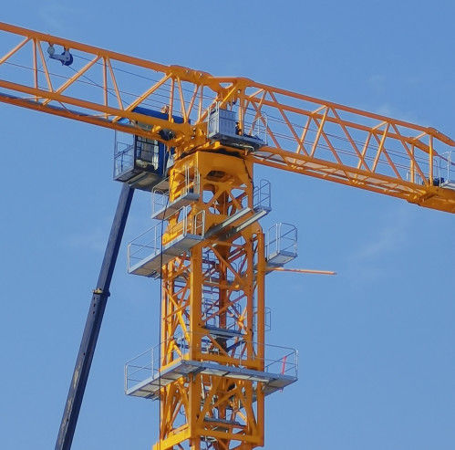 Grão de torre de tamanho moderado 6015 8 toneladas Grão de torre topless Tipo de fundação estacionária