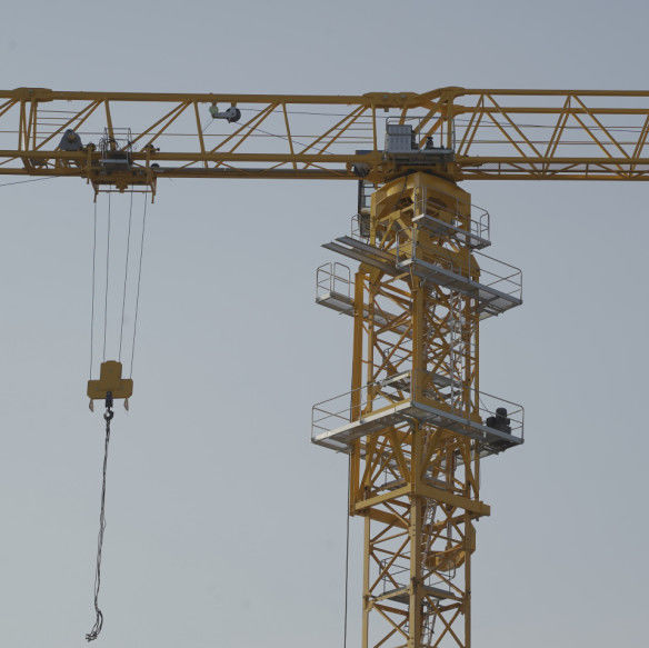 Topkit Qtz 160 Crane de Torre de Baixo Consumo Com Preço Moderado 10t 60m Jib Topkit Crane de Torre Para a Turquia