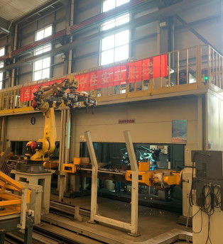 Construção torre de topo plano guindaste estacionário fundação tipo industrial