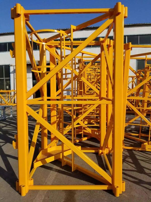 Sinocorp altura e cor personalizados 6 toneladas Hammerhead Tower Crane para construção de arranha-céus