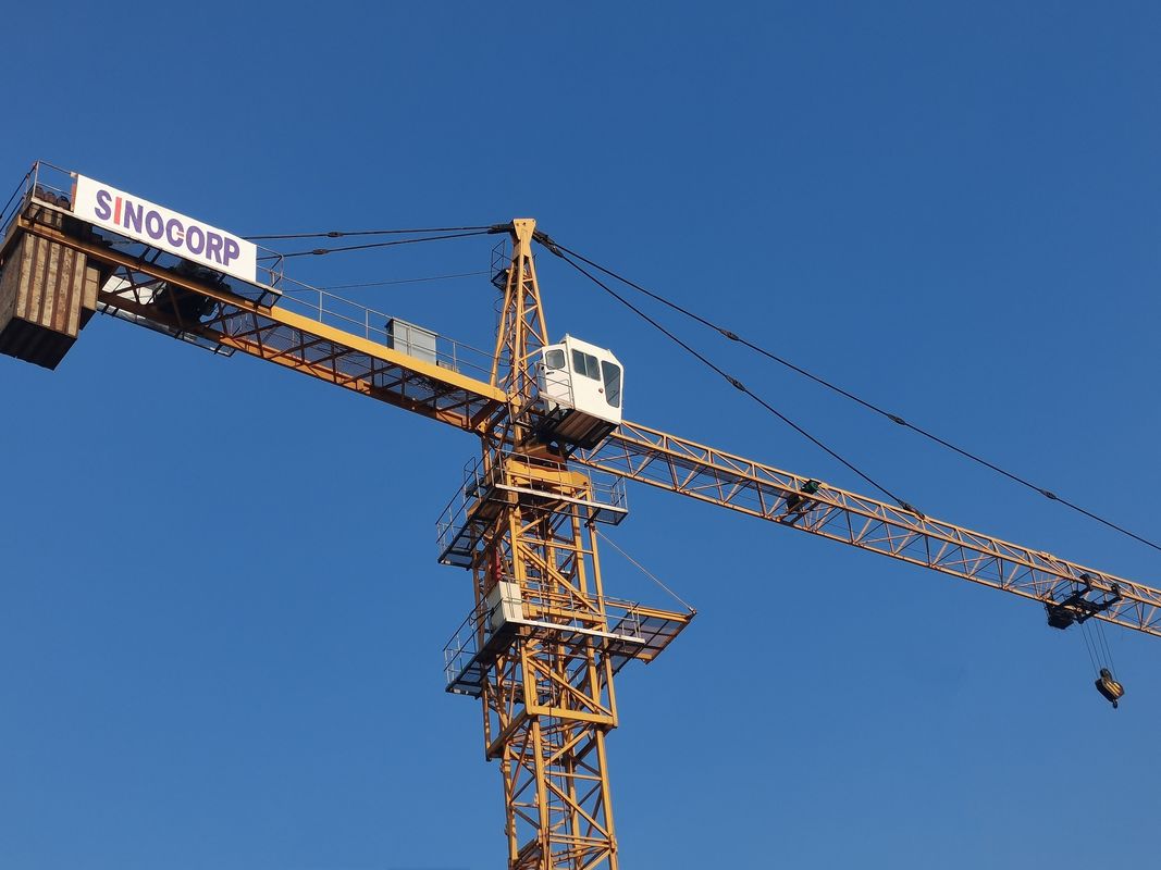 8 toneladas Base fixa Tipo 60M Boom / braço comprimento Marteladora de torre