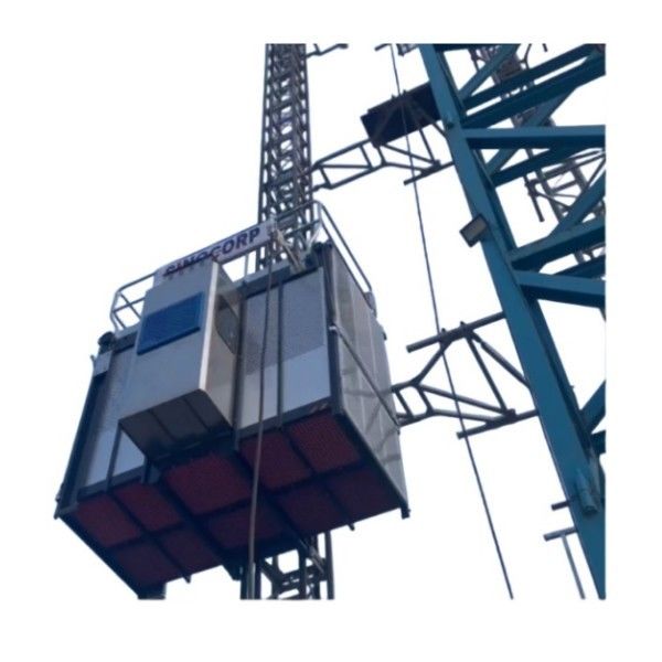 Cabina dupla ou cabina única 1T 2T Elevador de passageiros Material de elevação para casa Elevador de elevação Construção Elevador de elevação Rack & Pinion Elevator