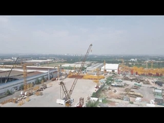 GRANDE guindaste de torre de construção pesada com base estacionária de boa qualidade